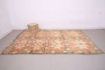 Peach Vintage Moroccan Wool Rug 6.5 x 9.7 ft - Berber Rug | Area Rug in Rugs by BerberHand. Item made of wool works with boho style