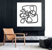 'FELiX' original abstract painting by Linnea Heide | Oil And Acrylic Painting in Paintings by Linnea Heide contemporary fine art. Item made of canvas & synthetic