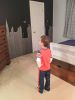 Custom Wallscapes | Paneling in Wall Treatments by Alicia Dietz Studios. Item made of wood