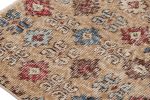 Vintage Zeki Múren Rug in Brown with Colorful Floral Pattern | Area Rug in Rugs by Rug and Kilim
