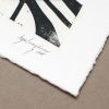 Pod, Linocut, Ink on paper | Mixed Media by Llinella. Item composed of paper compatible with mid century modern and contemporary style