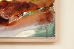 Autumnal No. 32 : Original Watercolor Painting on Canvas | Paintings by Elizabeth Becker. Item made of canvas works with minimalism & contemporary style