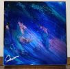 Swept Away | Mixed Media in Paintings by Jenny Gaulter - Fantasy Stone Creations. Item composed of canvas in boho or eclectic & maximalism style
