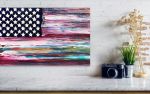 Freedom | Oil And Acrylic Painting in Paintings by Dutch Montana Art. Item made of synthetic