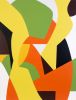 Bright | Oil And Acrylic Painting in Paintings by Kotaro Machiyama. Item composed of canvas in japandi or art deco style