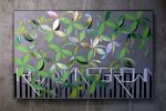 GROW 4.1 | Wall Sculpture in Wall Hangings by Heather Hancock | Goldman Ismail Tomaselli in Chicago. Item composed of concrete and glass