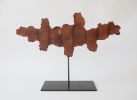 Time Will Tell - Table-top Sculpture | Sculptures by Lutz Hornischer - Sculptures in Wood & Plaster. Item made of wood & steel