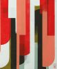 Traffic Red & Pink | Oil And Acrylic Painting in Paintings by Ronald Hunter | Roxier Art Gallery in Rotterdam. Item made of canvas & synthetic