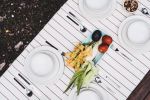 Rayas Table Cloth | Fabric in Linens & Bedding by Woloch Company. Item composed of cotton