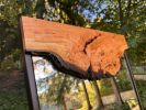 Wooden Wall Mirror, Cherry Burl Live Edge -Rustic Wood Wall | Decorative Objects by thomas weber. Item made of wood