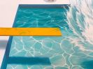 Poolside Family Portrait | Oil And Acrylic Painting in Paintings by Nicolette Atelier. Item made of synthetic