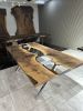 Wood And Epoxy Dining Table - River Table - Epoxy Table | Tables by Tinella Wood. Item made of wood compatible with contemporary and country & farmhouse style