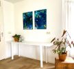 Through the waters I | Oil And Acrylic Painting in Paintings by Art by Geesien Postema. Item made of canvas works with contemporary & country & farmhouse style