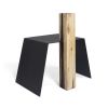 Cabaret II Functional Art Lounge Chair Sculpture | Chairs by HERBEH WOOD. Item made of wood with steel works with minimalism & contemporary style
