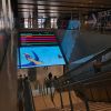 Blue Sky Pursuit | Glasswork in Wall Treatments by Carson Fox Studio | Pennsylvania Station in New York. Item made of synthetic