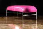 Modern Functional Art Fiberglass & Iron Bench from Costantin | Benches & Ottomans by Costantini Design. Item made of metal