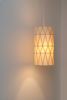 Wood Veneer Light Cylinder 33 | Pendants by ADAMLAMP. Item made of maple wood works with minimalism & japandi style