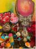 Cosmic Bear In Candy Land | Mixed Media by Heirloom Wild by Candace Marquette