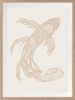 Lucky Fish - Koi & Kei - Light - Framed Art | Prints by Patricia Braune. Item made of paper