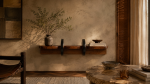 Kari Wall Shelf - Modular Floating Shelf | Shelving in Storage by THE STUDIO GRAIN. Item made of walnut works with asian style