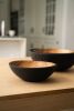 Half Charred Ashwood Nesting Bowl Set | Serving Bowl in Serveware by Creating Comfort Lab. Item composed of wood