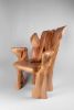 Veles - Unique Luxury Wooden Armchair, Original Design 1/1 | Chairs by Logniture. Item made of wood compatible with contemporary and country & farmhouse style