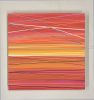 Wildfire Sunset 2 | Oil And Acrylic Painting in Paintings by Leilani Norman Art & Design. Item made of birch wood