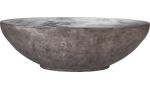 Concrete Oval Coffee Table, 'Oasis' | Tables by Holmes Wilson Furniture. Item made of concrete