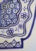 Large violet jar with traditional Japanese patterns | Oil And Acrylic Painting in Paintings by Hikaru O. Item made of canvas works with minimalism & contemporary style