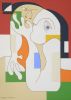 Anonymus | Oil And Acrylic Painting in Paintings by Hildegarde Handsaeme. Item made of synthetic