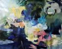 Between Dreams | Oil And Acrylic Painting in Paintings by Marie Manon Art | Private Residence in Calgary. Item made of synthetic