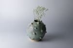 soft relief study vase 11 | Vases & Vessels by Ashley Perez. Item composed of ceramic compatible with minimalism and contemporary style