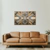 ''Aztec Trio'' Wood Wall Art | Wall Sculpture in Wall Hangings by Skal Collective. Item made of wood