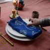 Lana Indigo Napkins | Linens & Bedding by ichcha. Item composed of cotton compatible with boho and art deco style