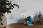 Onnda Flame Collection Kit - Dichroic Glass Marble | Candle Holder in Decorative Objects by Catrinel Săbăciag. Item made of marble with glass works with minimalism & contemporary style