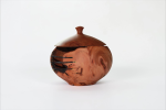 Apple Root & Rosewood Lidded Vessel | Decorative Bowl in Decorative Objects by Holzkunst Samuel Meisinger. Item made of wood works with art deco & modern style
