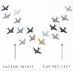 Create your perfect flock - Custom wall art | Wall Sculpture in Wall Hangings by Elizabeth Prince Ceramics. Item made of ceramic works with contemporary & country & farmhouse style