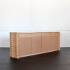 Roslin Credenza | Storage by Crump & Kwash. Item composed of oak wood and brass in mid century modern or art deco style