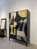 The Grey Bossa Armoire Mix Media Art Doors | Wardrobe in Storage by Morgan Clayhall