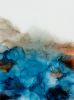 'Oyster VIII' - Luxury Resin Abstract Fine Artwork | Paintings by Christina Twomey Art + Design. Item composed of birch wood in minimalism or contemporary style