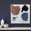 Fight For It - 30x30" | Oil And Acrylic Painting in Paintings by Cait Courneya. Item made of canvas with synthetic works with minimalism & contemporary style