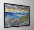 Cirrussed | Mixed Media in Paintings by Catherine Twomey. Item made of wood with canvas works with contemporary style
