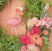 Flamingo Wreath | Wall Hangings by Megan Ballarini Sweet Lilly Doodles