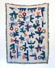 Flower Tetris Blanket | Linens & Bedding by Leah Duncan. Item made of cotton works with minimalism & mid century modern style