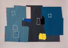 4052d | Oil And Acrylic Painting in Paintings by Luis Medina. Item made of paper compatible with minimalism and contemporary style