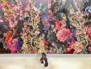 Dance of Flowers, Smiling Silver Sky | Oil And Acrylic Painting in Paintings by Leisa Rich | Westside Station by Brock Built in Atlanta. Item composed of fabric and synthetic