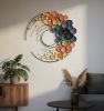 Oversized Multicolor Acrylic Metal Wall Art | Wall Sculpture in Wall Hangings by Sarmal Design. Item made of steel works with mid century modern & contemporary style