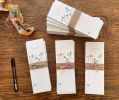 Perpetual Calendar Bookmark | Ornament in Decorative Objects by Vanillecocola. Item composed of paper