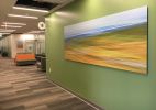 Rica Belna art, Moved Landscape | Oil And Acrylic Painting in Paintings by Rica Belna | Kaiser Permanente Santa Rosa Medical Offices in Santa Rosa. Item composed of canvas and paper