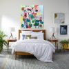 "Poppies in Summer" Floral Painting | Oil And Acrylic Painting in Paintings by Mandy Martin Art. Item made of synthetic